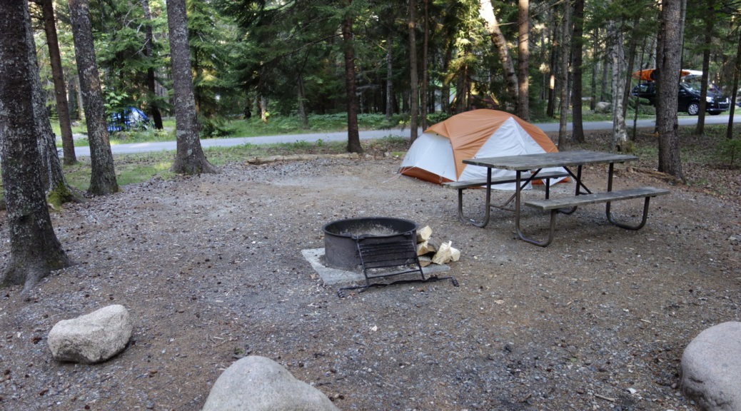 Acadia: Blackwoods Campground Site Front
