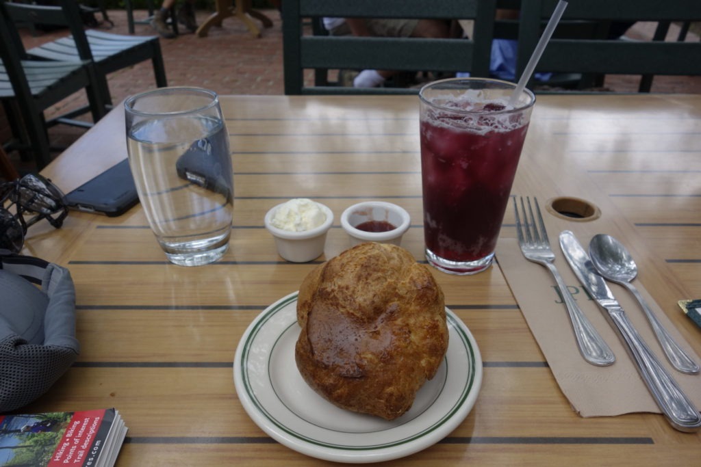 Acadia: Popover & Blueberry Soda