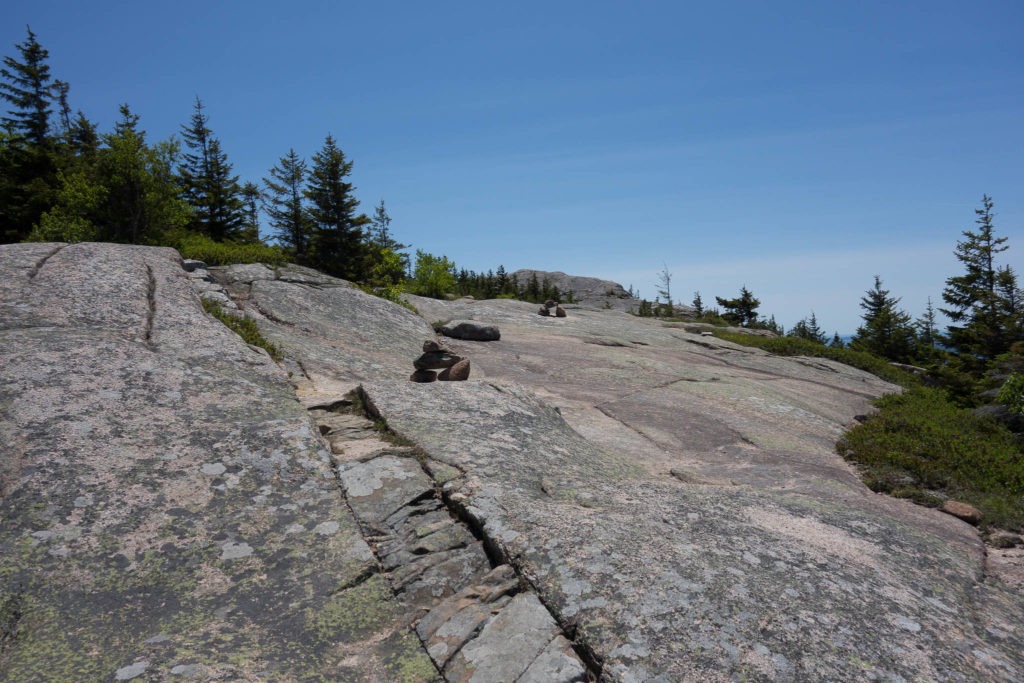 Acadia: Cairns on Pemetic Mountain