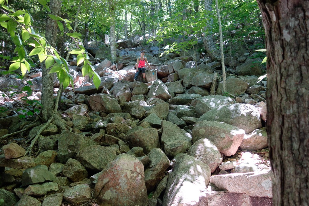 Acadia: Boulders Pemetic NW Trail