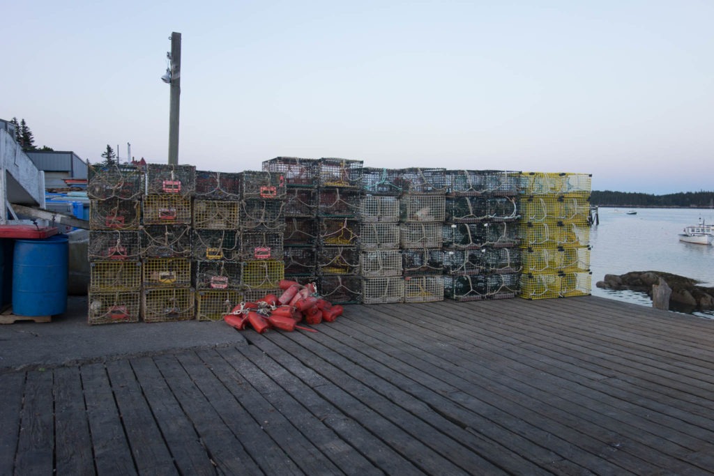 Acadia: Lobster Traps in Stonington