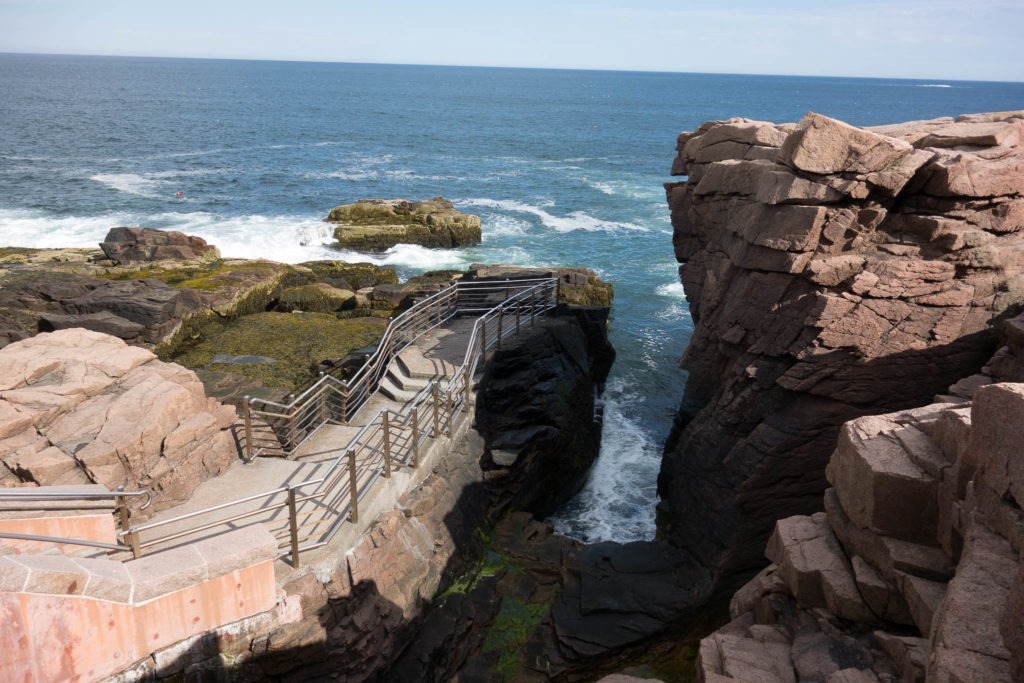 Acadia: Thunder Hole along Ocean Path