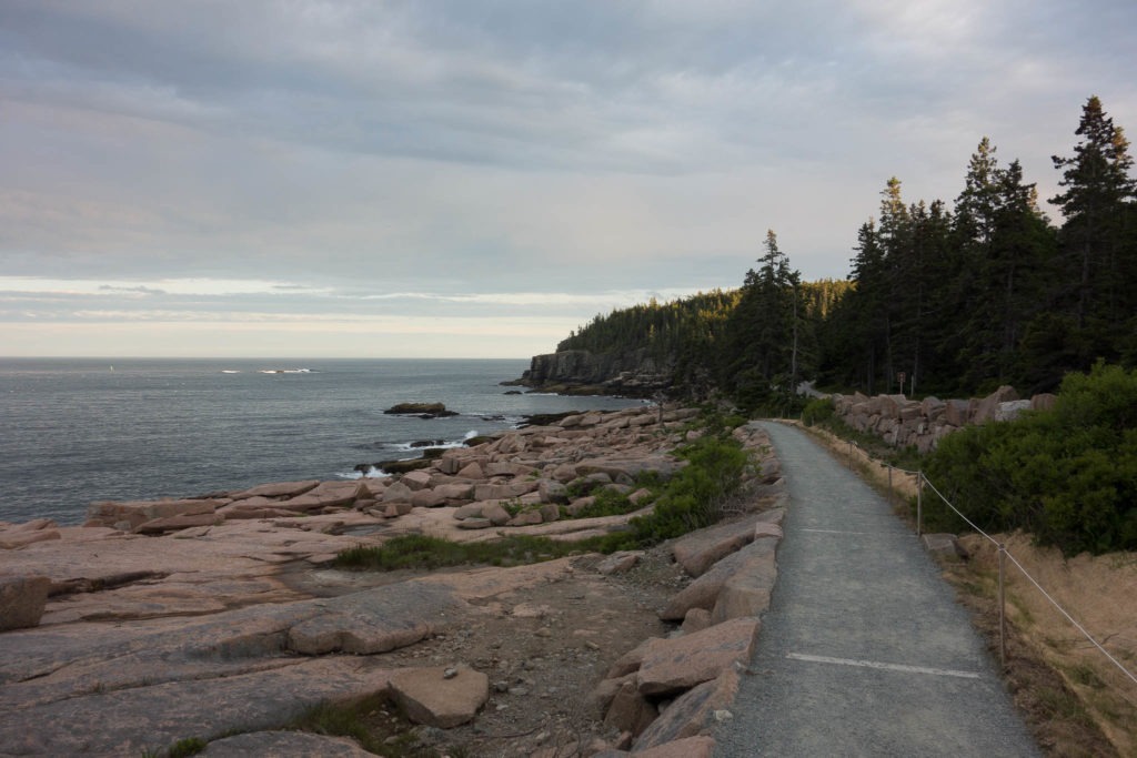 Acadia: Walking on the Ocean Path