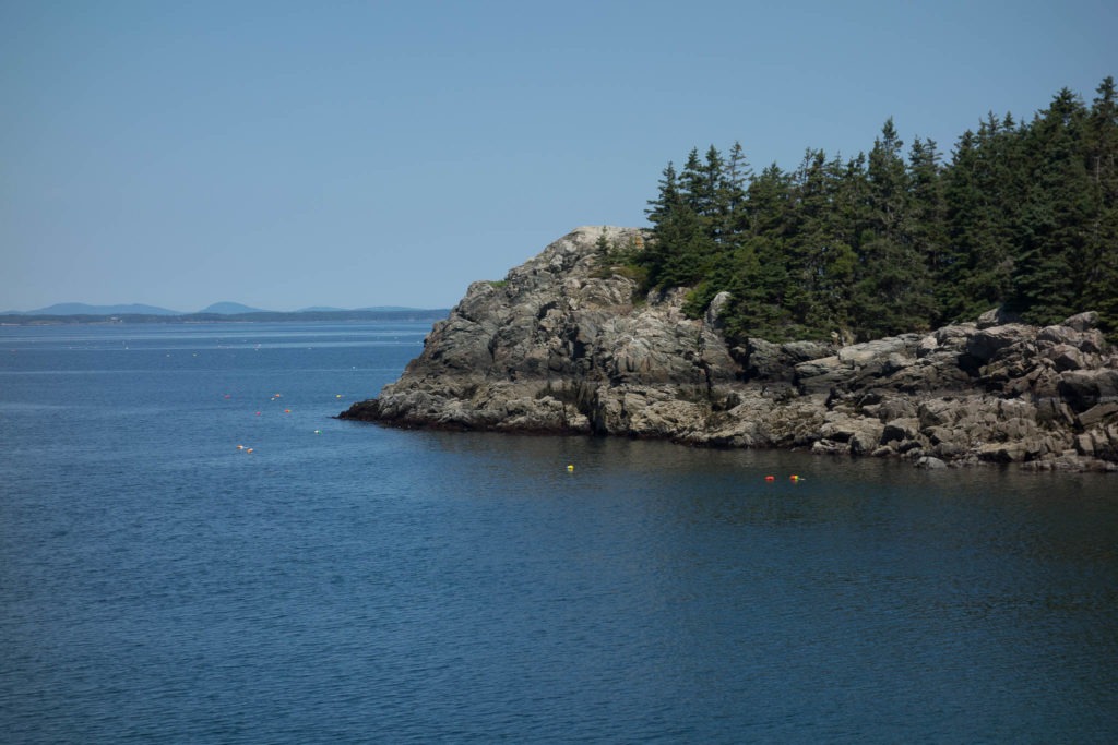 Acadia: Eben's Head from Duck Harbor Landing Pier