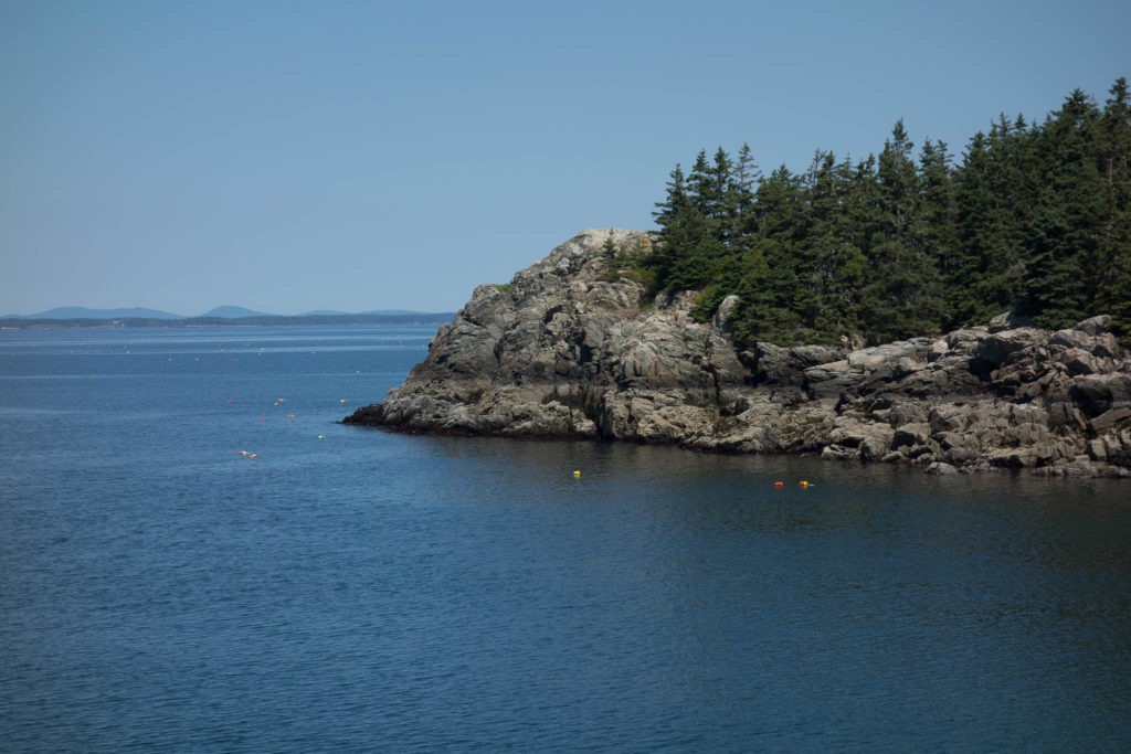 Acadia: Eben's Head from Duck Harbor Landing Pier