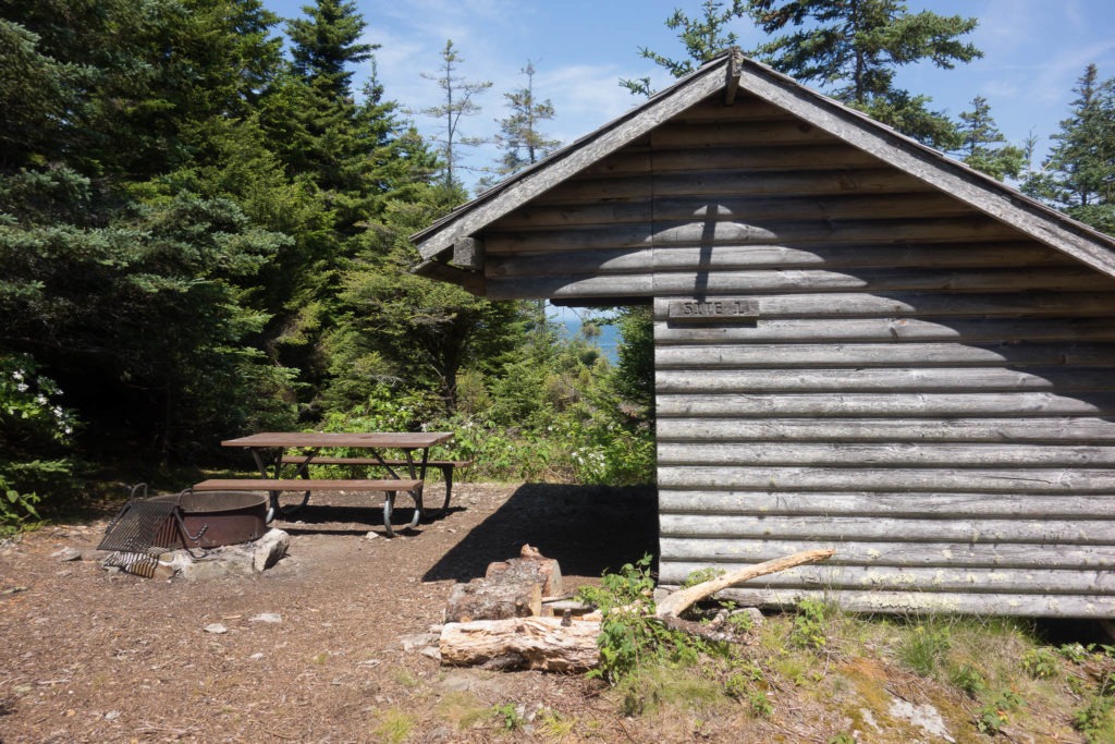 Acadia: Duck Harbor Campground Site 1 Side View