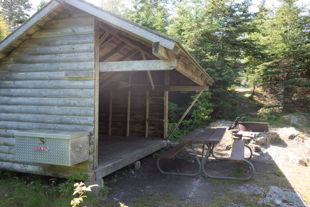 Acadia: Duck Harbor Campground Site 2 Side View