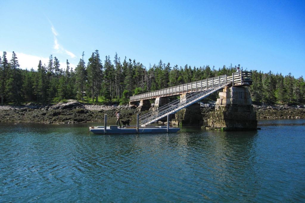 Acadia: Duck Harbor Landing Dock