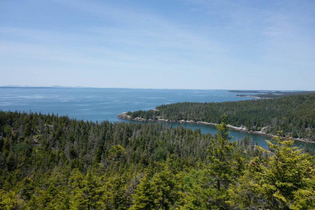 Acadia: Duck Harbor from Duck Harbor Mountain