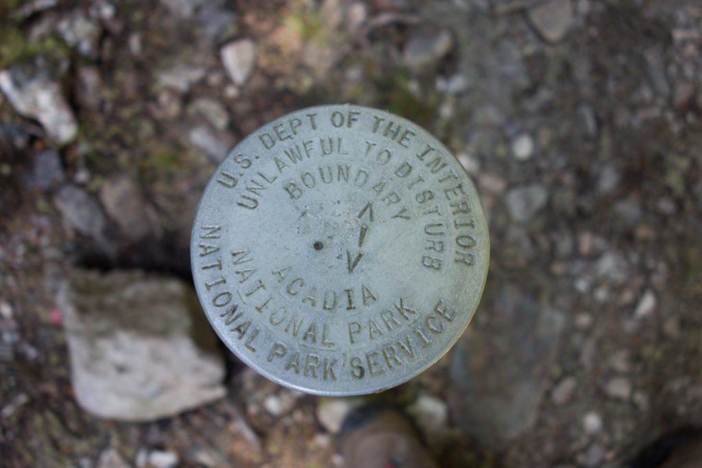 Acadia: Boundary Markers on Isle au Haut