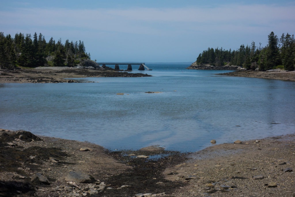 Acadia: Duck Harbor View from Main Road