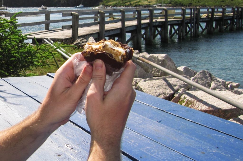 Acadia: Harbor Bar at the Island Store on Isle au Haut