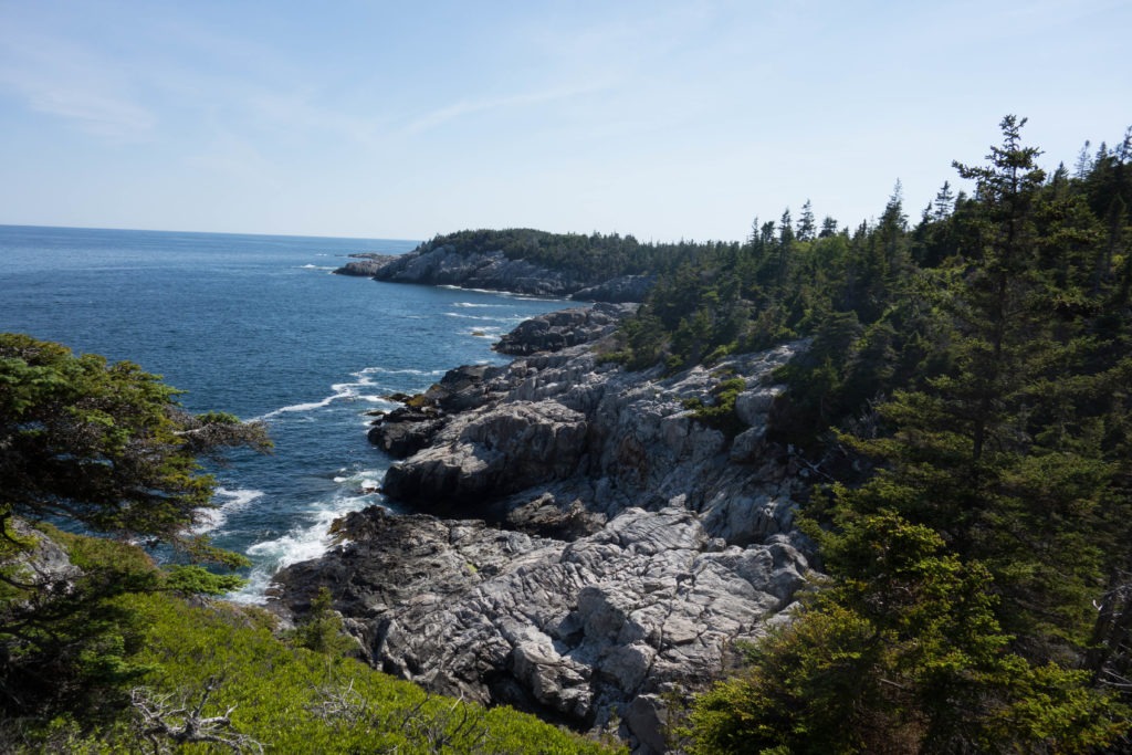Acadia: Cliff Trail View