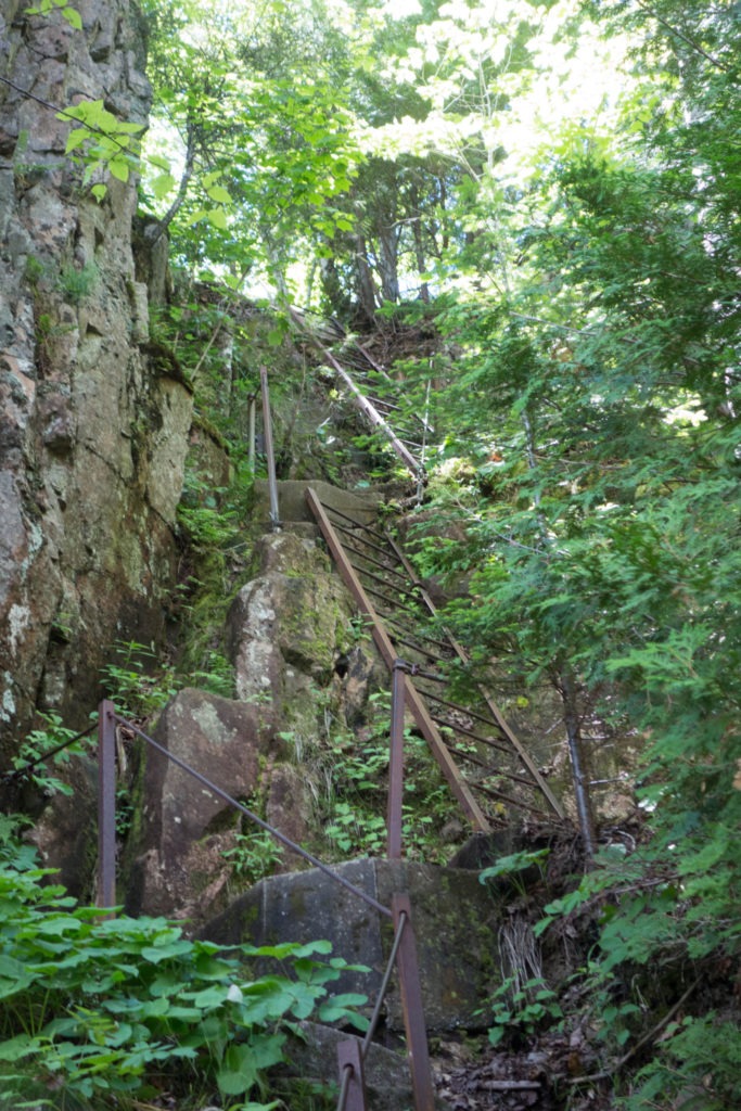 Acadia: Beech Cliff Trails Ladders