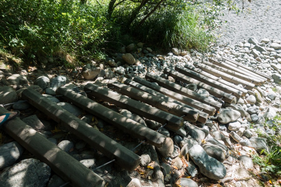 Redwood: Stairs to Beach at Jedediah Smith Campground