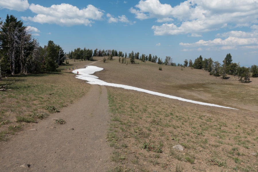 Crater Lake: Back to Start of Mount Scott Trail
