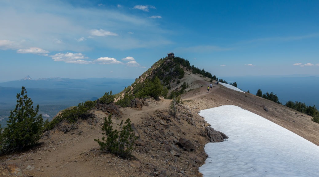 Crater Lake: Mount Scott Ridge Line to Fire Tower
