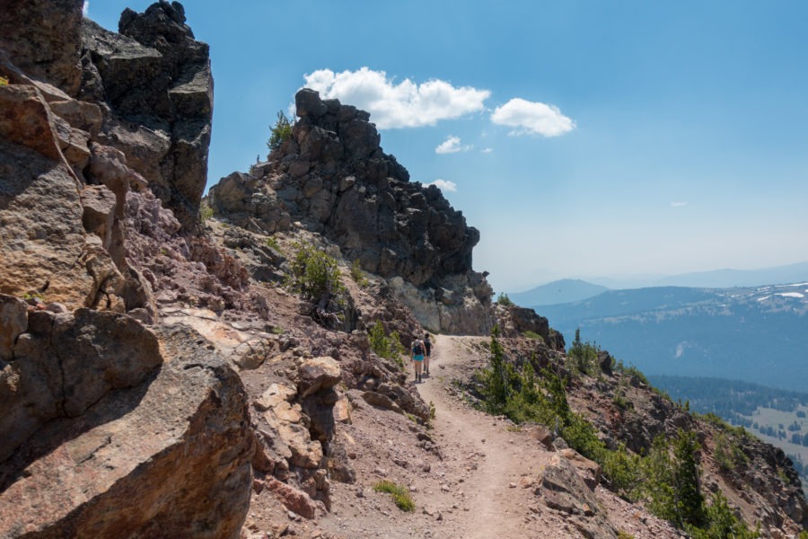 Crater Lake: Rocky Outcropping on Mount Scott