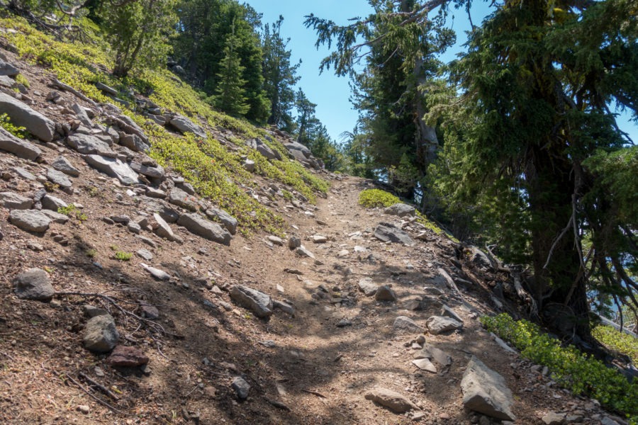 Crater Lake: Mount Scott Rocky Ascent