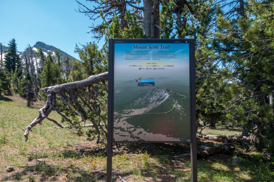 Crater Lake: Mount Scott Trailhead