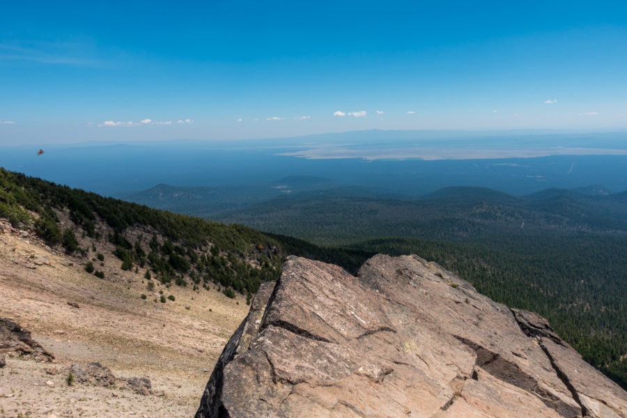 Crater Lake: View Out From Mount Scott Trail