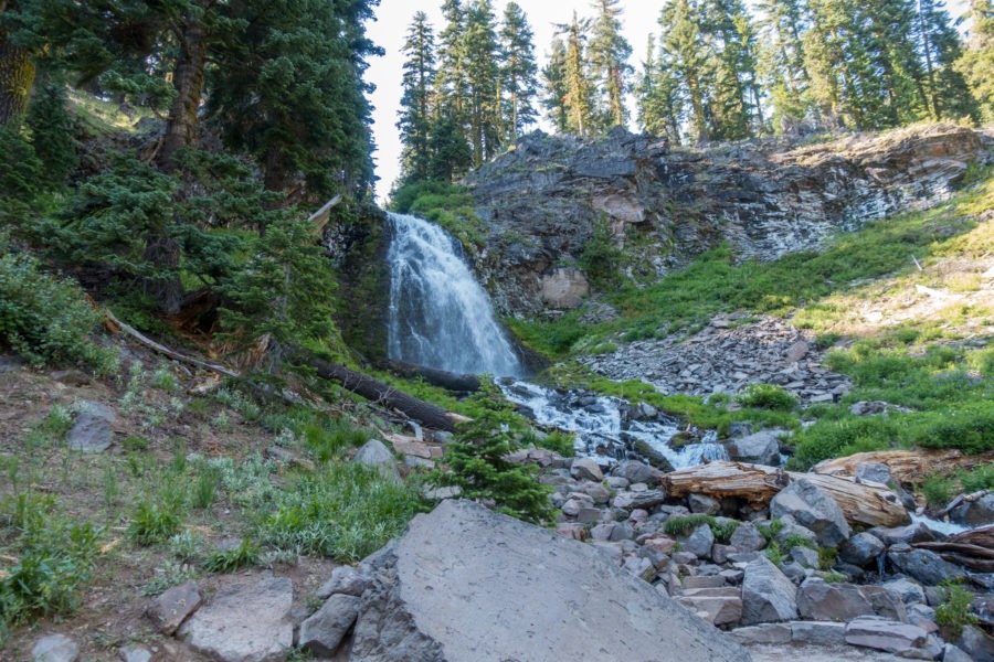 Crater Lake: View of Plaikni Falls From End of Accessible Trail