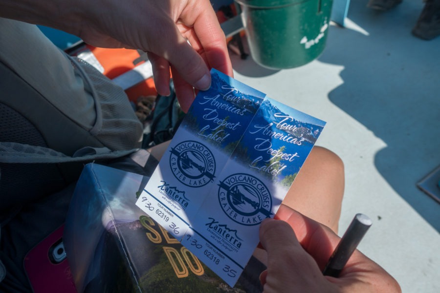 Crater Lake: Boat Tour Tickets