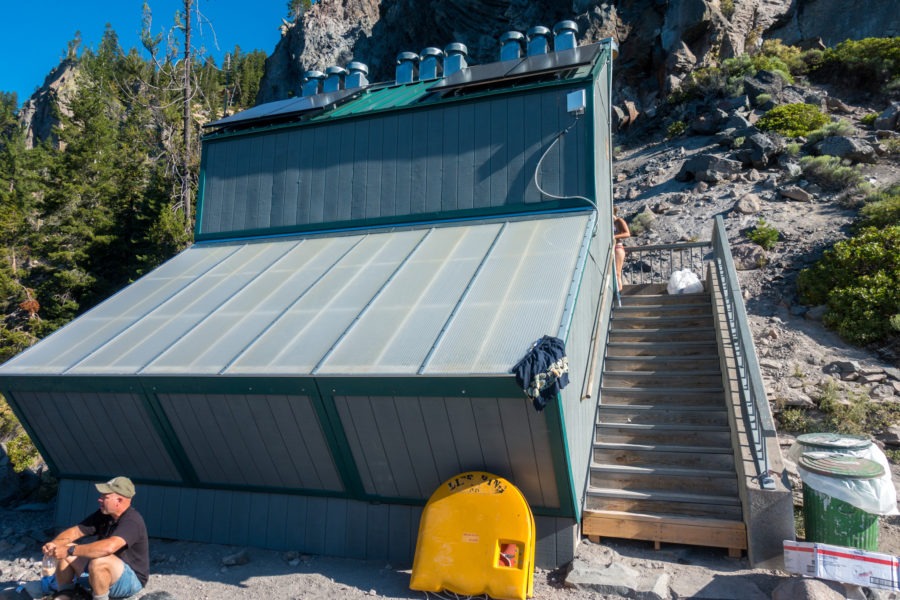 Crater Lake: Cleetwood Cove Restrooms