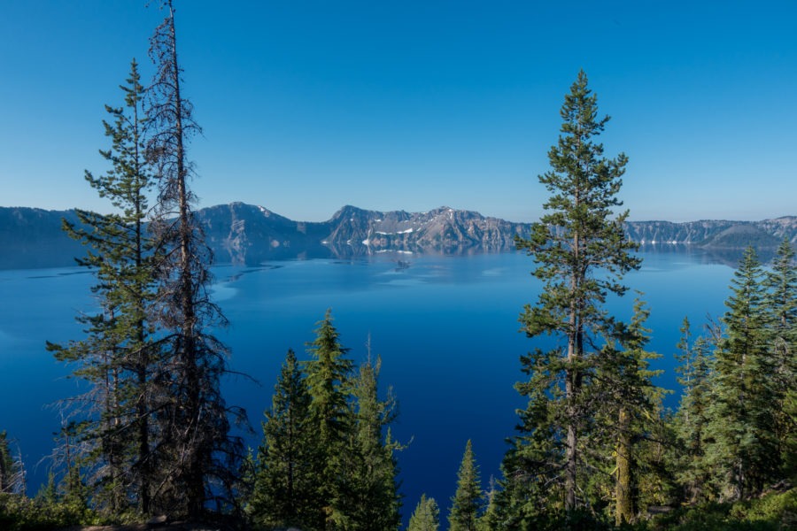 Crater Lake: View of Lake from Cleetwood Cove Trail