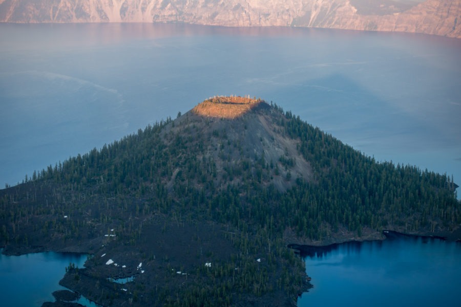 Crater Lake: Wizard Island From Watchman Peak