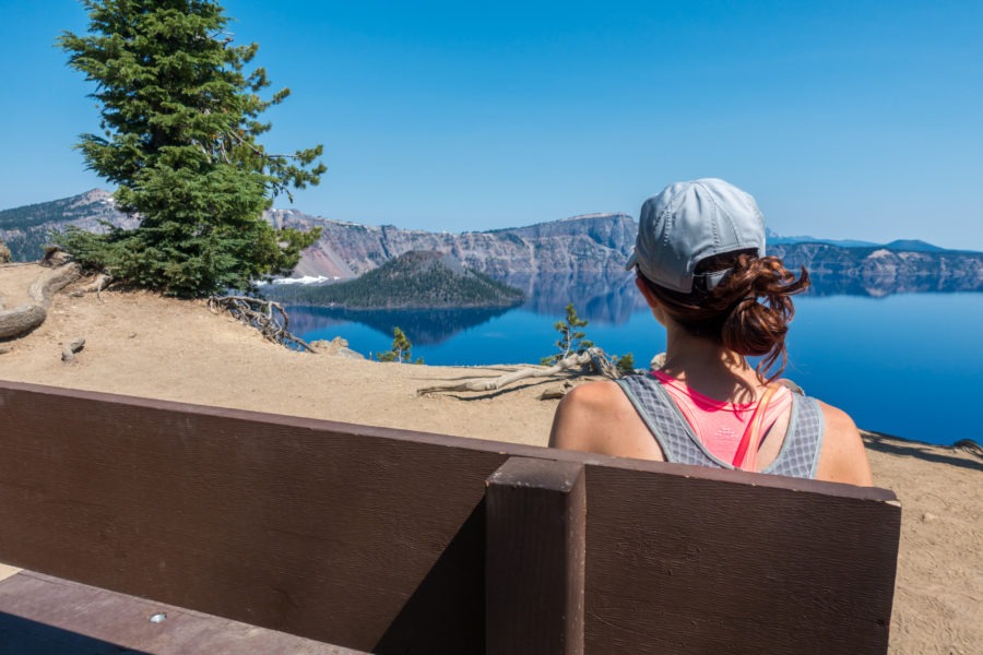 Crater Lake: Bench Along Garfield Peak Trail