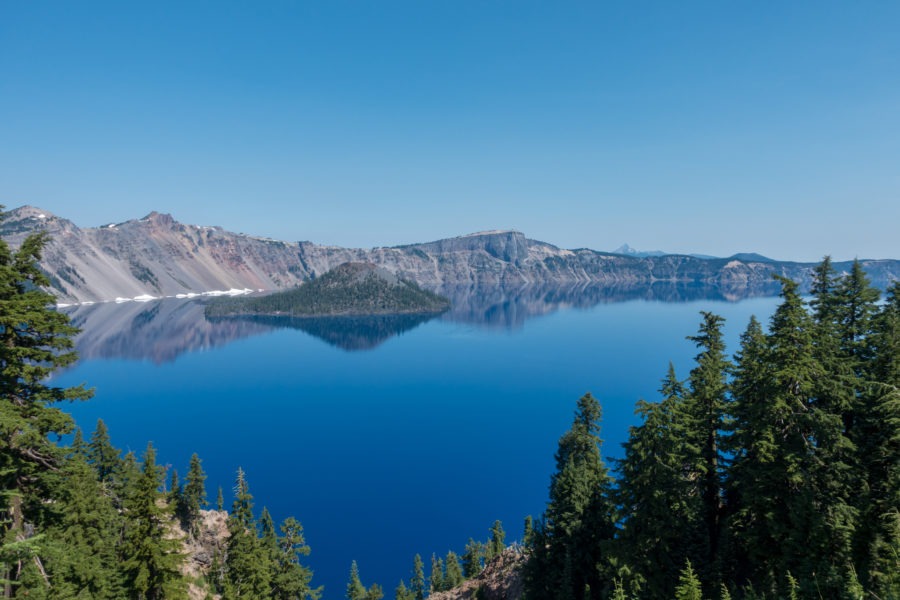 Crater Lake: View from Rim Near Lodge