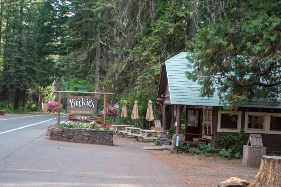 Crater Lake: Beckie's Cafe