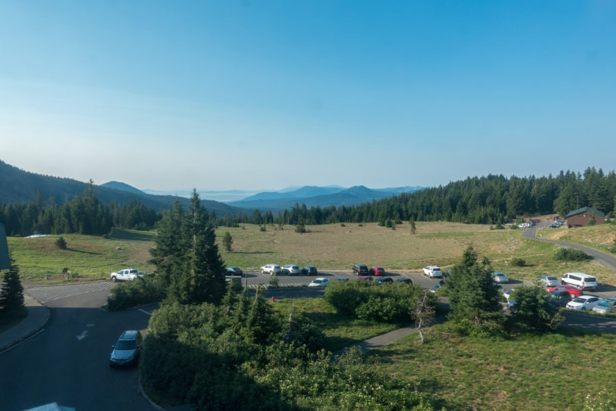 Crater Lake: View from Parkside Room at Lodge