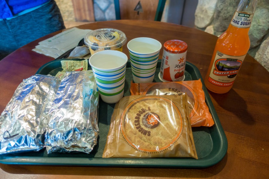 Crater Lake: Meal at Rim Village Cafe