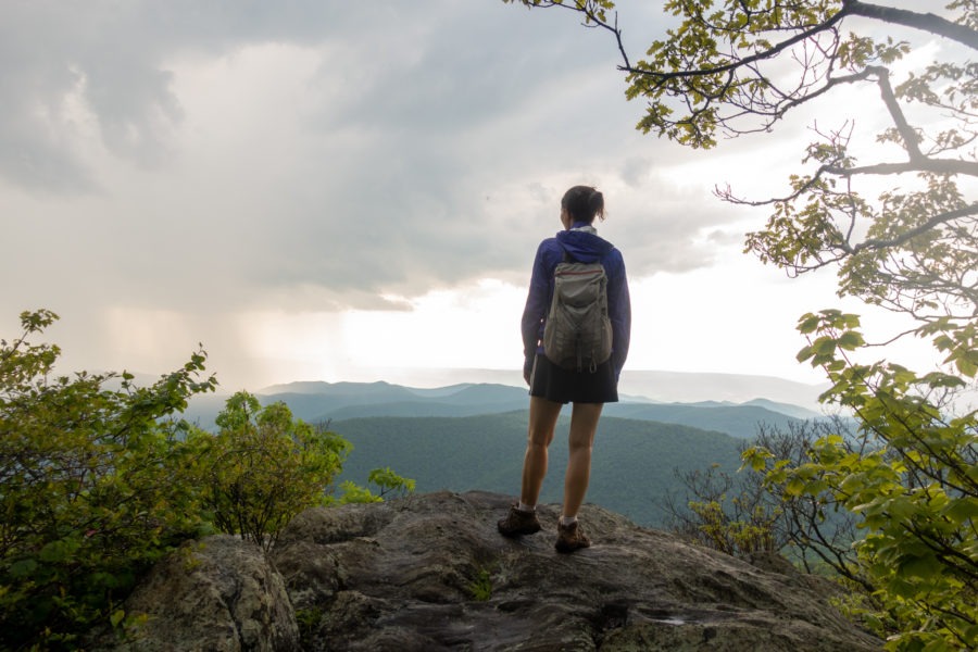 Shenandoah: Looking Out Near Hazeltop