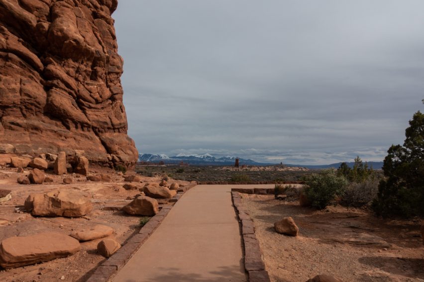 Arches: View from Balanced Rock Trail
