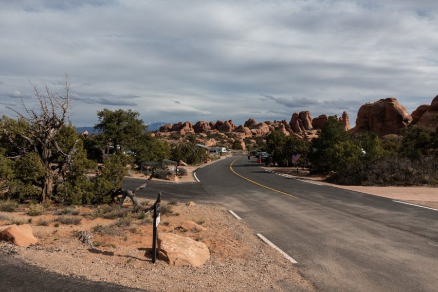 Arches: View of Campground Near Site 32