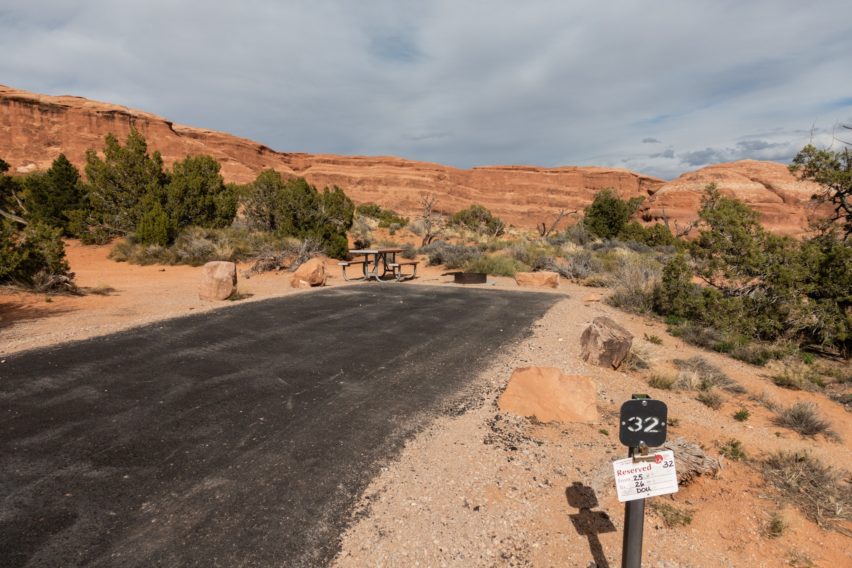 Arches: Devils Garden Campground Site 32