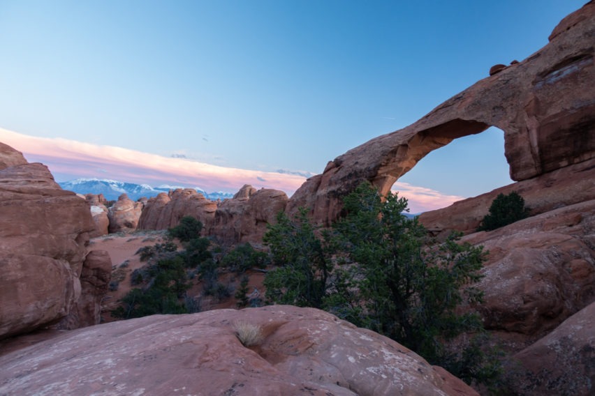 Arches: Scenic View with Skyline Arch