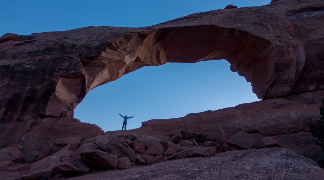 Arches: In Skyline Arch