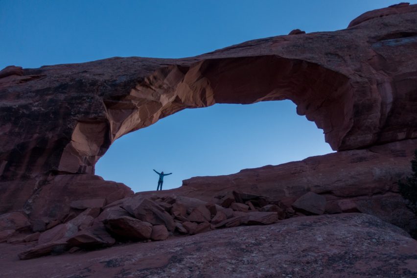 Arches: In Skyline Arch