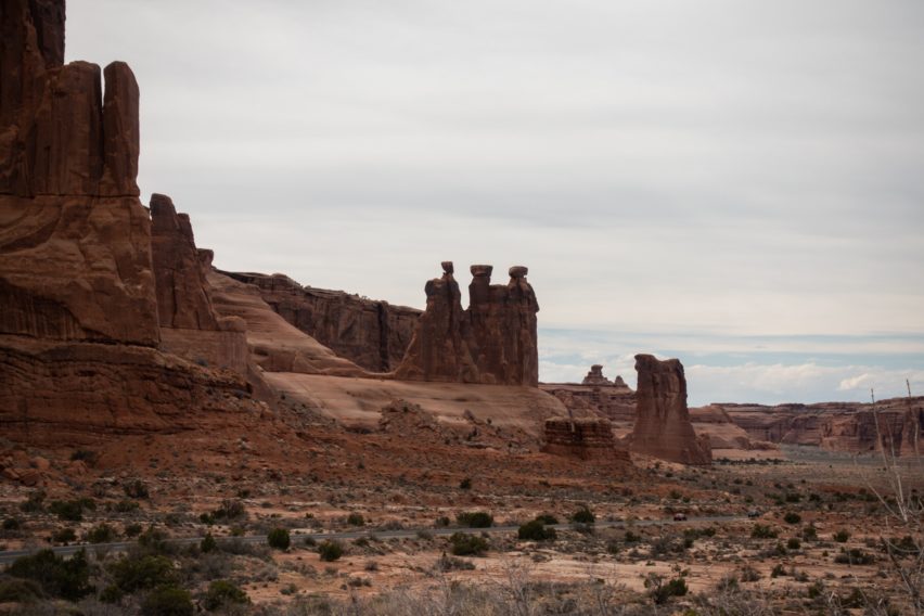 Arches: Three Gossips Rock Formation