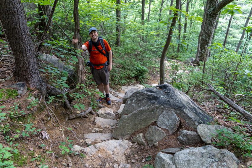 Shenandoah: Heading Down Cave/Falls Spur Trail