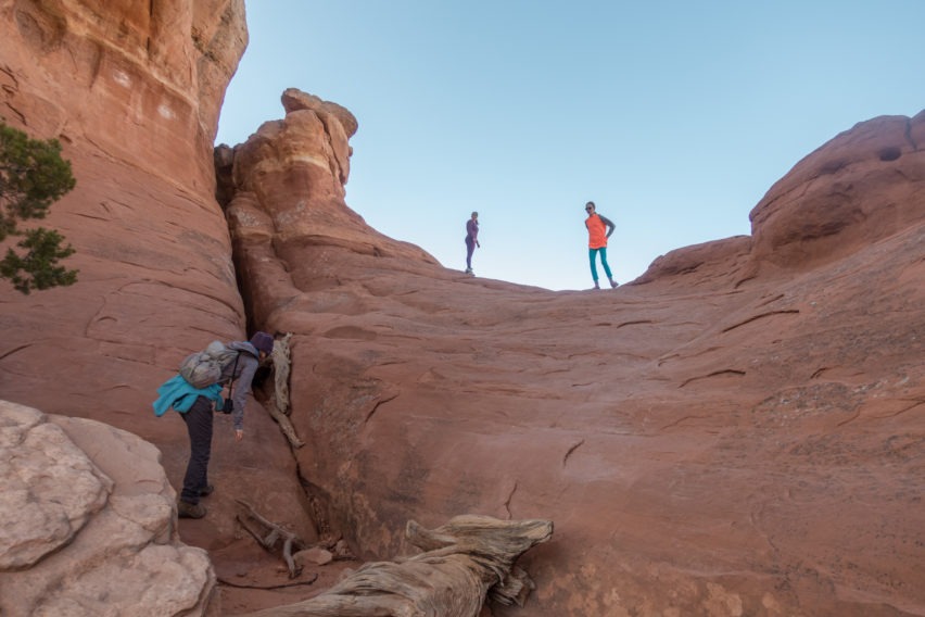 Arches: Heading Through Broken Arch