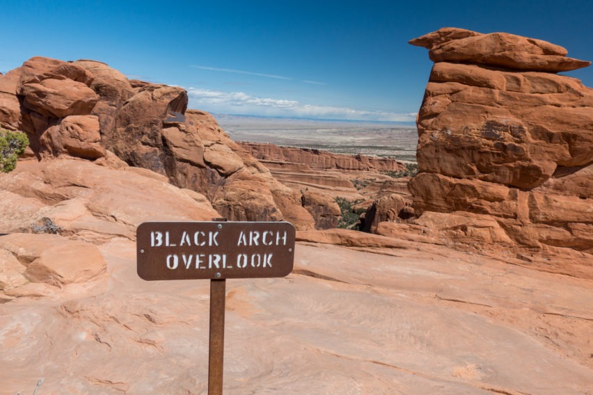 Arches: Black Arch Overlook