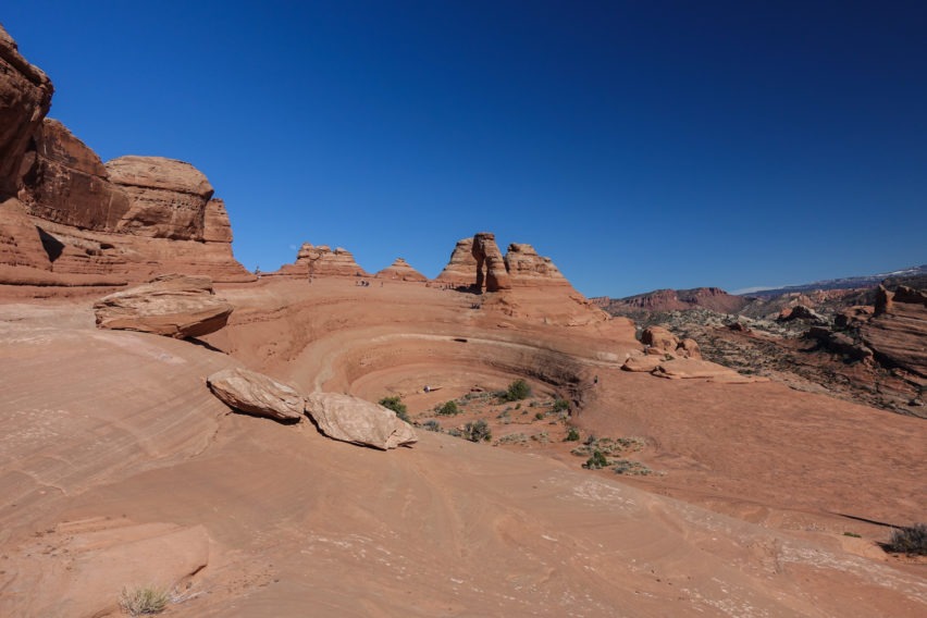 Arches: Delicate Arch Across Bowl