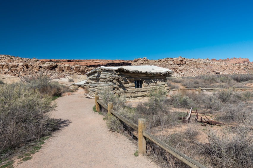 Arches: Main Cabin at Wolfe Ranch