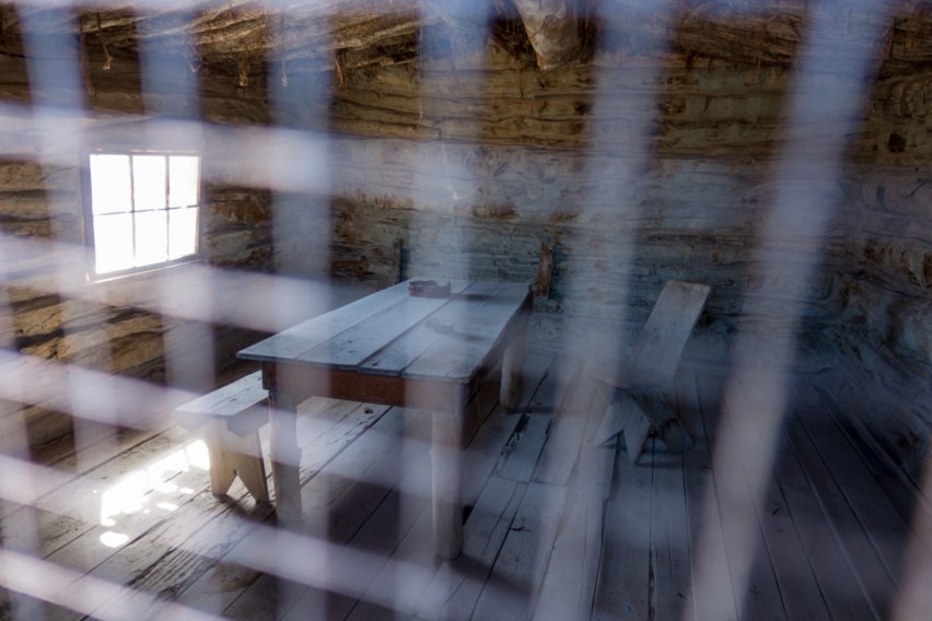 Arches: Look Inside Main Cabin at Wolfe Ranch