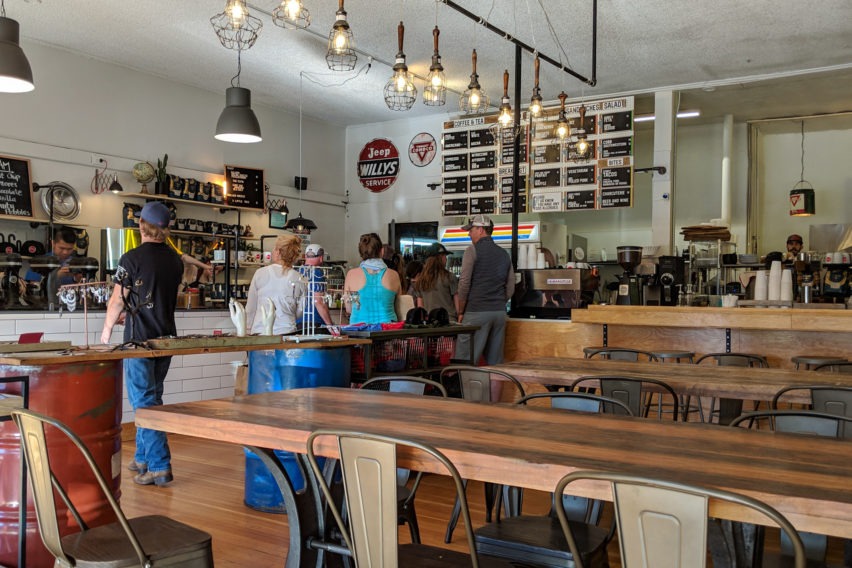 Arches: Inside Moab Garage Co.